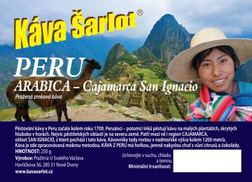 Peru Cajamarca San Ignacio (Arabica)